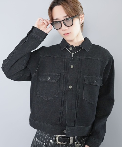 SPINNS(スピンズ)の「カラーレンズ ボストンサングラス/UVカット/ユニセックス(サングラス・メンズ・ブラウン系その他/グレー系その他/ブラック×グリーン/ブラック×ブルー・ONESIZE)」の8枚目の写真