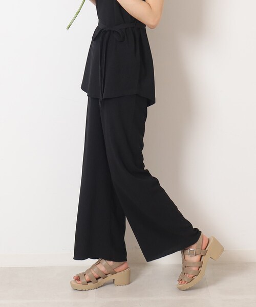 Cutie Blonde（キューティーブロンド）の「◆【セットアップ可】さらっと軽やか イージーパンツ（その他パンツ・レディース・ブルー/ブラウン系その他/ブラック・01/02/03）」の20枚目の写真