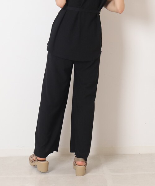 Cutie Blonde（キューティーブロンド）の「◆【セットアップ可】さらっと軽やか イージーパンツ（その他パンツ・レディース・ブルー/ブラウン系その他/ブラック・01/02/03）」の8枚目の写真