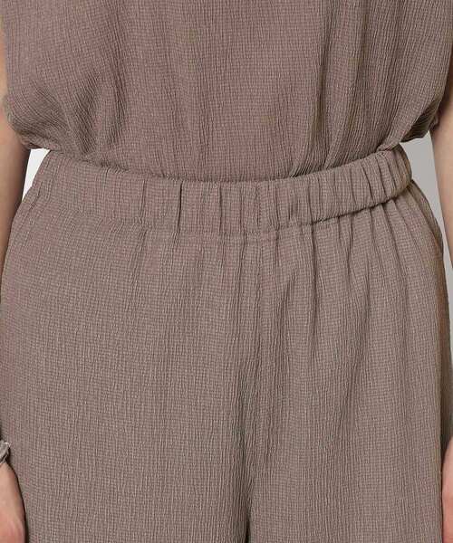 Cutie Blonde（キューティーブロンド）の「◆【セットアップ可】さらっと軽やか イージーパンツ（その他パンツ・レディース・ブルー/ブラウン系その他/ブラック・01/02/03）」の10枚目の写真