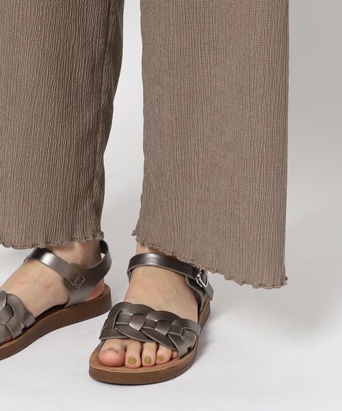 Cutie Blonde（キューティーブロンド）の「◆【セットアップ可】さらっと軽やか イージーパンツ（その他パンツ・レディース・ブルー/ブラウン系その他/ブラック・01/02/03）」の18枚目の写真