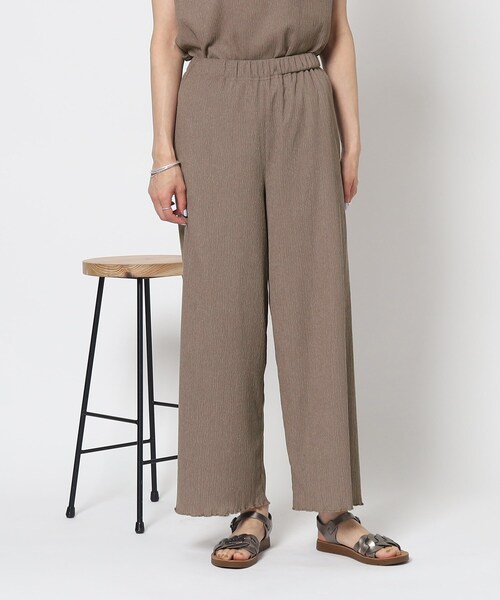 Cutie Blonde（キューティーブロンド）の「◆【セットアップ可】さらっと軽やか イージーパンツ（その他パンツ・レディース・ブルー/ブラウン系その他/ブラック・01/02/03）」の14枚目の写真