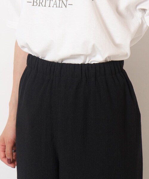 Cutie Blonde（キューティーブロンド）の「◆【セットアップ可】さらっと軽やか イージーパンツ（その他パンツ・レディース・ブルー/ブラウン系その他/ブラック・01/02/03）」の7枚目の写真