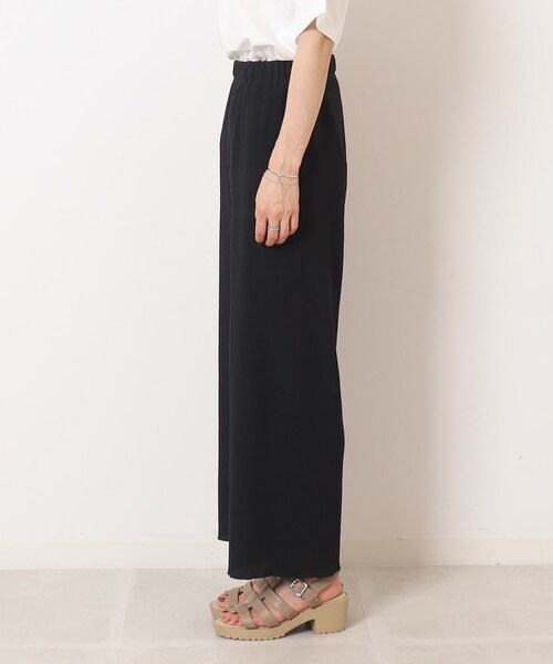 Cutie Blonde（キューティーブロンド）の「◆【セットアップ可】さらっと軽やか イージーパンツ（その他パンツ・レディース・ブルー/ブラウン系その他/ブラック・01/02/03）」の19枚目の写真