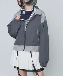 WEGO | WEGO/【一部店限定】ドローストリングショートウィンドブレーカー(マウンテンパーカー)