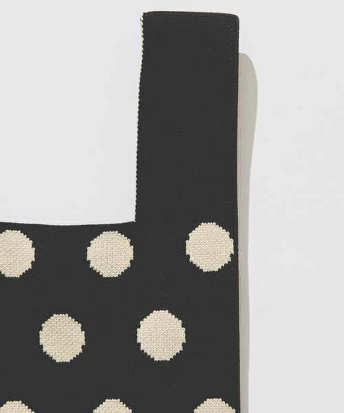 MERLOT（メルロー）の「ニットハンドバッグ（ハンドバッグ・レディース・イエロー/オレンジ/その他1・FREE）」の10枚目の写真