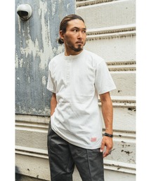 BIG MIKE ビックマイク classic henry neck ss tee クラシックヘンリーネックTシャツ /// 102328530