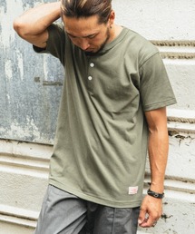 BIG MIKE ビックマイク classic henry neck ss tee クラシックヘンリーネックTシャツ /// 102328530