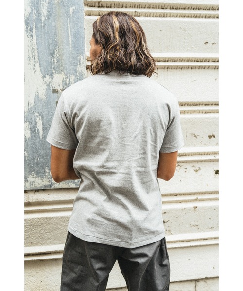 BIG MIKE(ビッグマイク)の「BIG MIKE ビックマイク classic henry neck ss tee クラシックヘンリーネックTシャツ //// 102328530(Tシャツ/カットソー・メンズ・ブルー系その他/ナチュラル/ネイビー/オリーブ/スミクロ/ヘザーグレー・XX-LARGE/X-LARGE/LARGE/MEDIUM)」の20枚目の写真