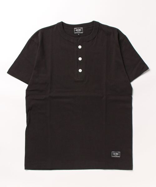 BIG MIKE ビックマイク classic henry neck ss tee クラシックヘンリー 