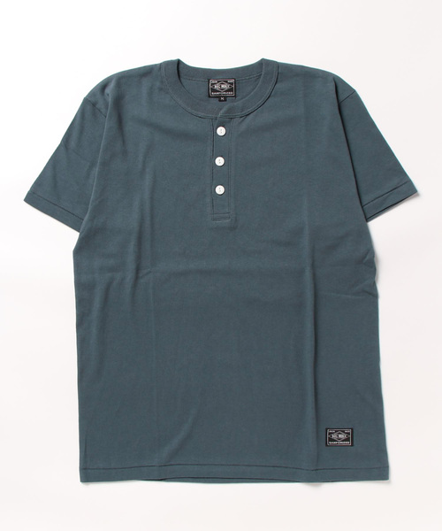BIG MIKE(ビッグマイク)の「BIG MIKE ビックマイク classic henry neck ss tee クラシックヘンリーネックTシャツ //// 102328530(Tシャツ/カットソー・メンズ・ブルー系その他/ナチュラル/ネイビー/オリーブ/スミクロ/ヘザーグレー・XX-LARGE/X-LARGE/LARGE/MEDIUM)」の12枚目の写真