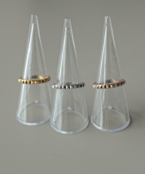 ebine（エビネ）の「Eternity Studs Ring　金属アレルギー対応 サージカルステンレス（リング・レディース・シルバー/ゴールド/ピンクゴールド・13号/7号/9号/16号/11号）」の18枚目の写真