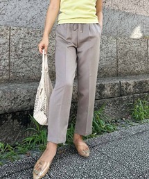 センタープレススラックスパンツ