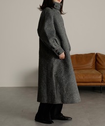 RANAN | シャギーステンカラーロングコート(ステンカラーコート)