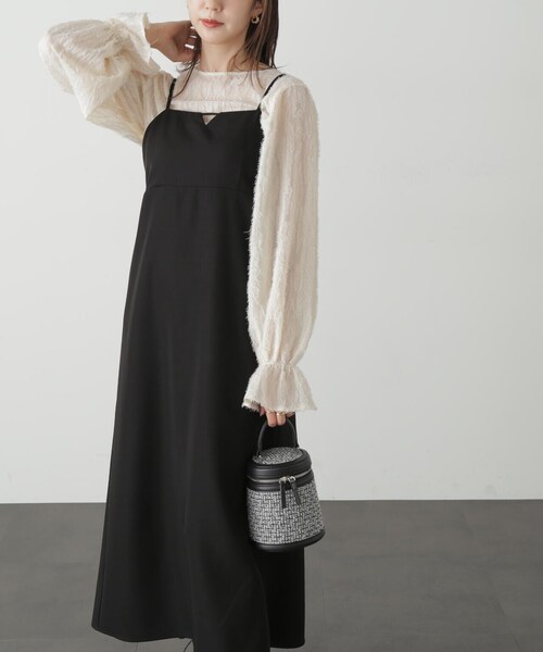 FREE'S MART（フリーズマート）の「◆前後2WAYシアージャガードブラウス（シャツ/ブラウス・レディース・ブラック/ピンク/ホワイト・FREE）」の8枚目の写真