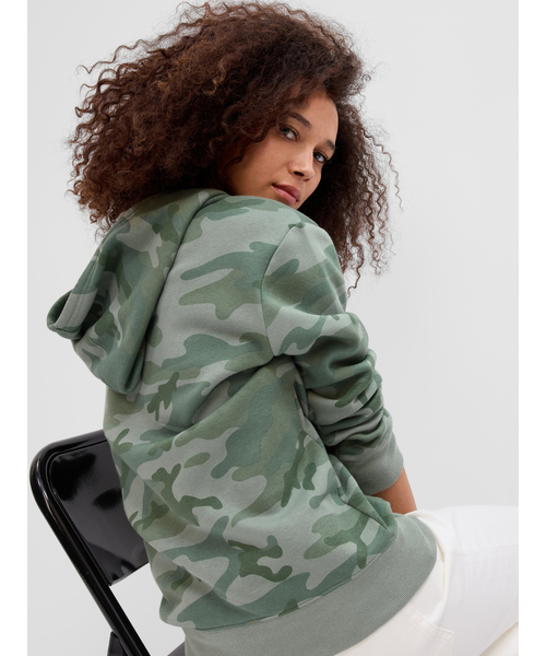 GAP（ギャップ）の「Gapロゴプルオーバーパーカー（パーカー・レディース・レッド/ブラウン/その他/ミント/ラベンダー/オフホワイト/ブラック/レオパード・XS/M/S/L/XXS/XL）」の10枚目の写真