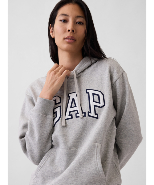 GAP（ギャップ）の「Gapロゴプルオーバーパーカー（パーカー・レディース・レッド/ブラウン/その他/ミント/ラベンダー/オフホワイト/ブラック/レオパード・XS/M/S/L/XXS/XL）」の12枚目の写真