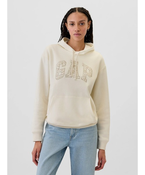 GAP（ギャップ）の「Gapロゴプルオーバーパーカー（パーカー・レディース・レッド/ブラウン/その他/ミント/ラベンダー/オフホワイト/ブラック/レオパード・XS/M/S/L/XXS/XL）」の8枚目の写真