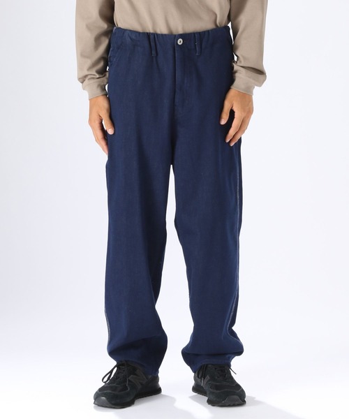 NUMERALS（ヌメラルズ）の「[NUMERALS]デニムワークパンツ（デニムパンツ・メンズ・ネイビー・MEDIUM/LARGE）」の2枚目の写真