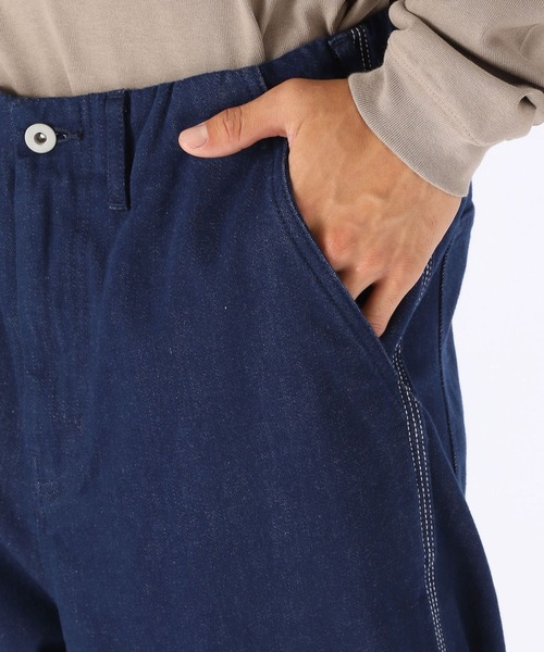 NUMERALS（ヌメラルズ）の「[NUMERALS]デニムワークパンツ（デニムパンツ・メンズ・ネイビー・MEDIUM/LARGE）」の6枚目の写真
