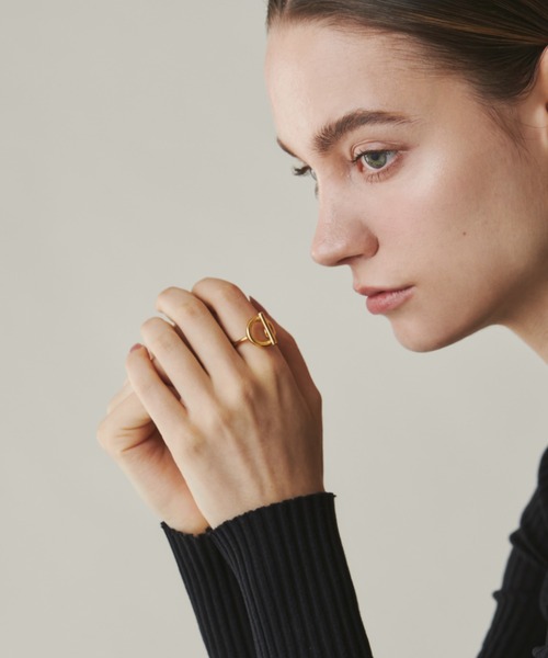 ciite' surgical stainless（シーテサージカルステンレス）の「【 金属アレルギー対応 】 マンテルデザインリング サージカルステンレス 316L（リング・レディース・シルバー/ゴールド・11号/13号）」の20枚目の写真