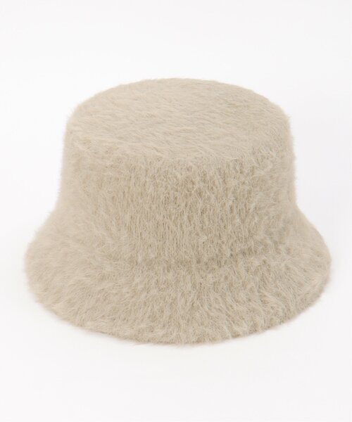 ikka(イッカ)の「シャギーハット(ハット・レディース・ベージュ/ブラック・FREE)」の10枚目の写真