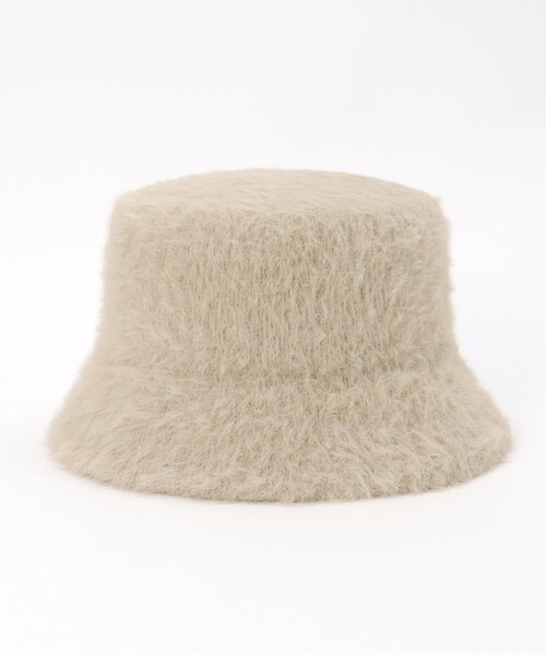 ikka(イッカ)の「シャギーハット(ハット・レディース・ベージュ/ブラック・FREE)」の13枚目の写真