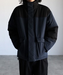 CREARE -LINO-（クレアーレリノ）の「【防寒性抜群】中綿 スタンドネック オーバーサイズ アウター/ブルゾン/ダウンジャケット<ユニセックス>（その他アウター）」