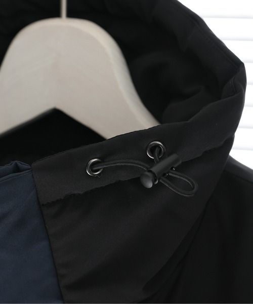 CREARE -LINO-（クレアーレリノ）の「【防寒性抜群】中綿 スタンドネック オーバーサイズ アウター/ブルゾン/ダウンジャケット<ユニセックス>（その他アウター・メンズ・ネイビー/アイボリー/グレー/ブラック・S/L/M）」の11枚目の写真