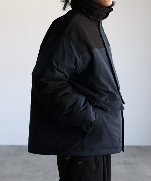 セール】【防寒性抜群】中綿 スタンドネック オーバーサイズ アウター