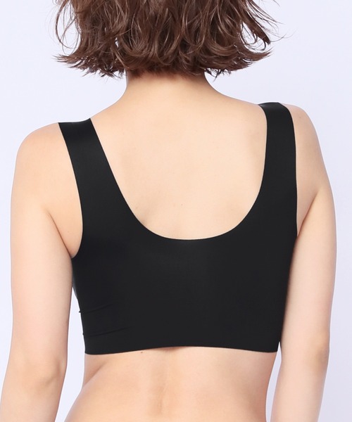 Honeys(ハニーズ)の「シームレスブラジャー(ナイトブラ・レディース・ピンク/ベージュ/ブラック/サックスブルー・L/LL/M)」の7枚目の写真