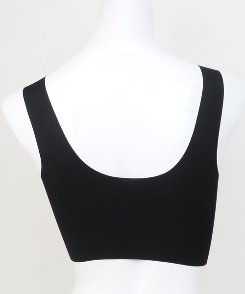 Honeys(ハニーズ)の「シームレスブラジャー(ナイトブラ・レディース・ピンク/ベージュ/ブラック/サックスブルー・L/LL/M)」の9枚目の写真