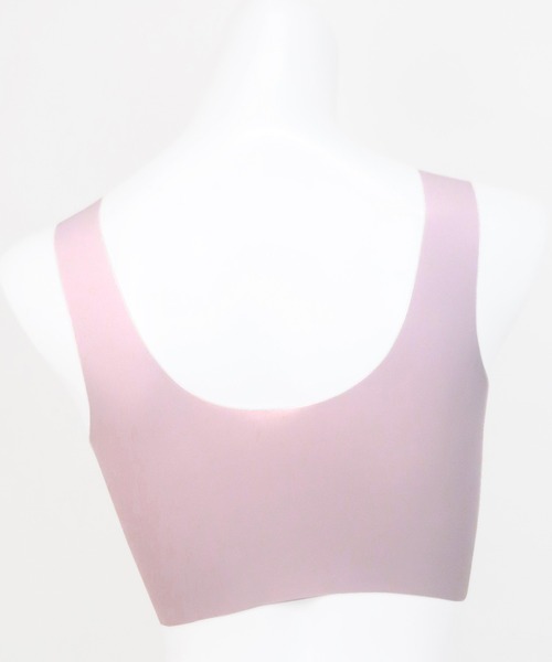 Honeys(ハニーズ)の「シームレスブラジャー(ナイトブラ・レディース・ピンク/ベージュ/ブラック/サックスブルー・L/LL/M)」の15枚目の写真