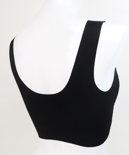 Honeys(ハニーズ)の「シームレスブラジャー(ナイトブラ・レディース・ピンク/ベージュ/ブラック/サックスブルー・L/LL/M)」の22枚目の写真