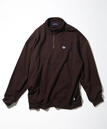 NAUTICA | NAUTICA/ノーティカ Small Patch Logo Cadet Collar Sweatshirt/スモール パッチロゴ カデット カラー スウェットシャツ(スウェット)