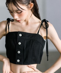 OLIVE des OLIVE | 肩リボンビスチェ　1032040120(キャミソール)