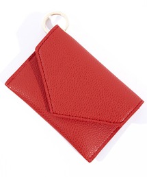 an meets zakka（アンミツザッカ）の「an meets zakka キーリングレザーカードケース（カードケース）」