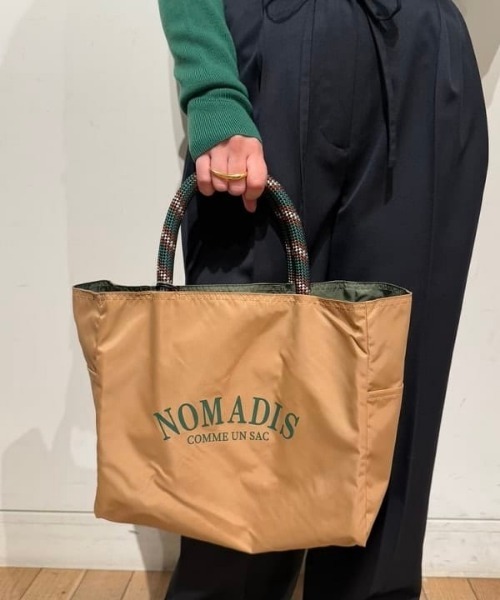 NOMADIS / SAC2 W リバーシブル ロゴトートバッグ（トートバッグ