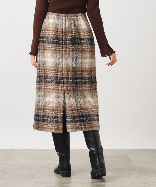 grove（グローブ）の「◇ふわふわシャギーが可愛い大人チェック