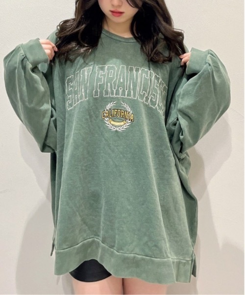 one way（ワンウェイ）の「サンフランシスコフェード加工トレーナー