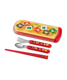 MIKI HOUSE（ミキハウス）の「パズルブロック 　カトラリー　トリオセット（カトラリー）」