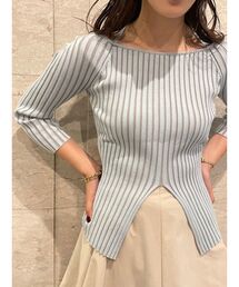 LAGUNAMOON | ホルターリブニットプルオーバー(ニット/セーター)