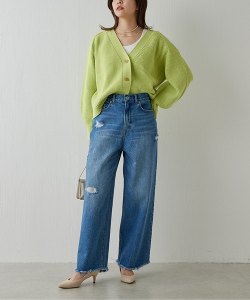 GALLARDAGALANTE ガリャルダガランテ　カットオフダメージデニム GALLARDAGALANTE（ガリャルダガランテ）の「カットオフダメージ