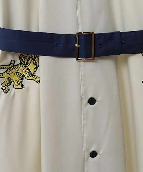 Candy Stripper（キャンディストリッパー）の「THE CANDY SHIRT ワンピース（シャツワンピース・レディース・ブラック/ライトブルー/アイボリー・2）」の10枚目の写真