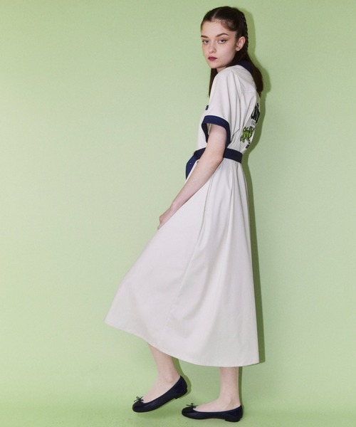 Candy Stripper（キャンディストリッパー）の「THE CANDY SHIRT ワンピース（シャツワンピース・レディース・ブラック/ライトブルー/アイボリー・2）」の16枚目の写真