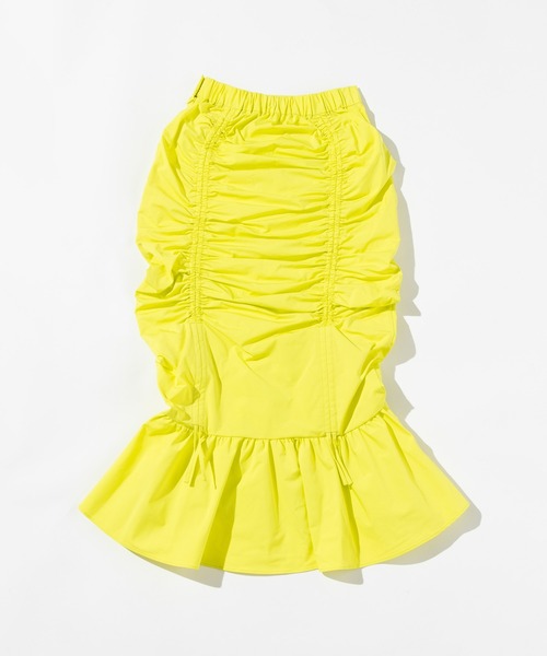 WCJ（ダブルシージェイ）の「ドローストリングスカート（スカート・レディース・ピンク/オレンジ/レッド/ライトブルー/アイボリー/イエロー/グリーン系その他/ブラウン・FREE）」の20枚目の写真