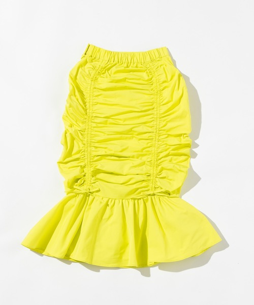 WCJ（ダブルシージェイ）の「ドローストリングスカート（スカート・レディース・ピンク/オレンジ/レッド/ライトブルー/アイボリー/イエロー/グリーン系その他/ブラウン・FREE）」の21枚目の写真