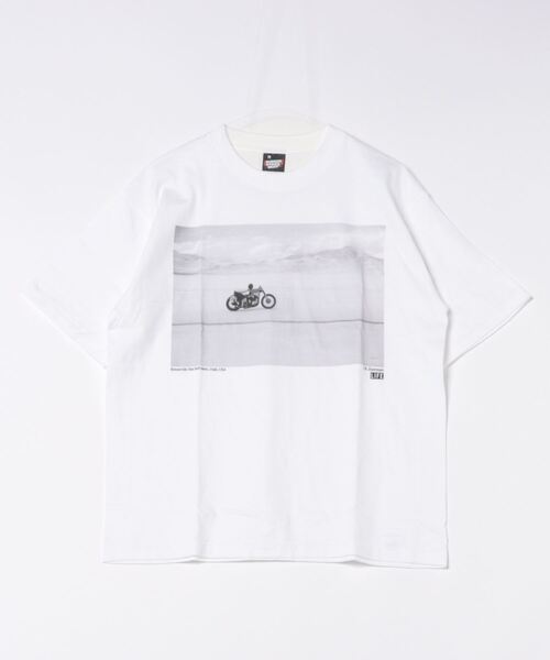 LIFE(ライフ)の「LIFE/bike/バイクフォトプリントTシャツ(Tシャツ/カットソー・レディース・ホワイト・M/L/XL)」の17枚目の写真