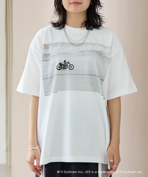 【LIFE（ライフ）】フォトTシャツ LIFE（ライフ）】フォトTシャツ（Tシャツ） | OPAQUE.CLIP