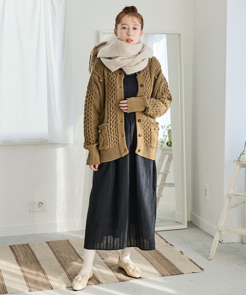 Crisp（クリスプ）の「リボンギャザーフラットシューズ（パンプス・レディース・ベージュ/ブラック/アイボリー・37/38/36/39）」の6枚目の写真